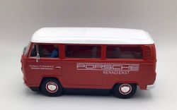 Carrera Evo. 1/32, VW Bus T2b, 'Porsche Renndienst', 27760