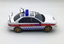 Scalextric 1/32, Subaru Impreza WRX, Police Edition, C4429