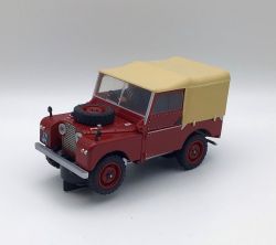 Scalextric 1/32, Land Rover, Series 1, rot,  C4493