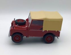 Scalextric 1/32, Land Rover, Series 1, rot,  C4493