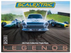 Scalextric 1/32, Jim Clark Triple Pack, limitiert 2000 Stck