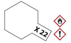 Tamiya, Acrylfarbe X-22, Klarlack glänzend, 23ml