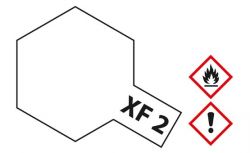 Tamiya, Acrylfarbe XF-2, Weiss matt, 23ml