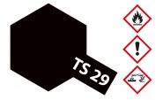 Tamiya, Acryl-Sprayfarbe (100ml), TS-29 Schwarz seidenmatt