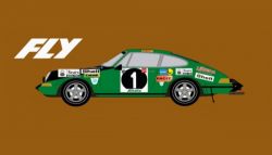 Fly 1/32, Porsche 911, Nr.1, Safari Rally 1973, A2084