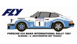 Fly 1/32, Porsche 934, Nr.1, Manx Rallye 1981, A2063