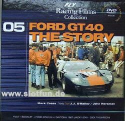 Fly 1/32, Film Collection 05 Ford GT40 + DVD