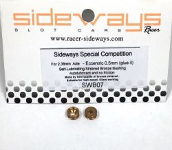 Sideways, Achslager exzentrisch 0,5mm (4,8mm), 2 Stk.