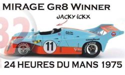 LMM 1/32, Mirage Gr.8, Nr.11, Winner Le Mans 1975, J.Ickx