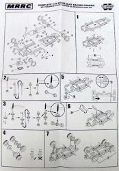 MRRC, Chassis-Bausatz 1:32, 'Sebring S1' (ohne Haftmagnet)