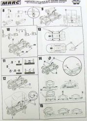 MRRC, Chassis-Bausatz 1:32, 'Sebring S1' (ohne Haftmagnet)