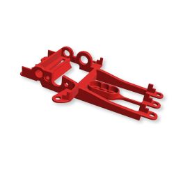 NSR, Motorhalter Hypercar (+1mm), rot/extrahart, 1329