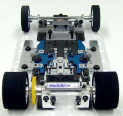 Plafit 1/24, Chassis SUPER PLAFIT-4, vormontiert, 1 Stk.