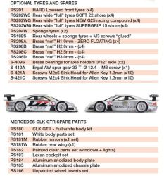 RevoSlot 1/32, Mercedes CLK GTR, Nr.3, RS0135