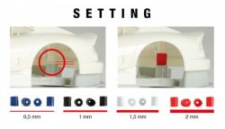 RevoSlot, Karosseriehalterhlsen 'Anti-Vibration' (1,0mm),