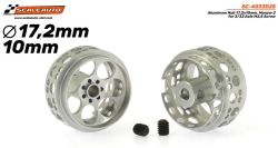 Scaleauto 1/32, Alu-Felge Ø17.2 x 10mm, 2 Stk., SC-4033D25