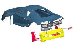 Scaleauto 1/32, LMS GT3, Bausatz 'White Kit', SC-6162