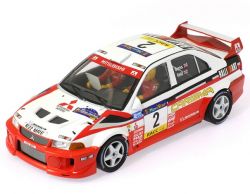 Scaleauto 1/32, Mitsubishi Lancer Evo V, Nr.1 + 2, SC-6286