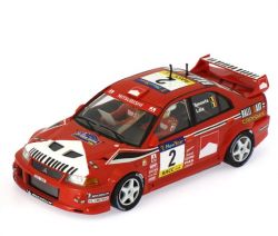 Scaleauto 1/32, Mitsubishi Lancer Evo VI, Nr.1 + 2, SC-6317