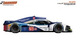 Scaleauto 1/32, P.9x8 LMH, Nr.93,  Le Mans 2023, SC-6375