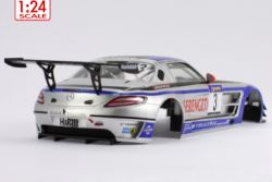 Scaleauto 1/24, Karosserie SLS GT3, Nr.3, lackiert