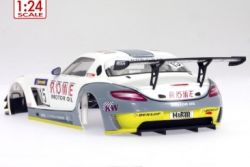 Scaleauto 1/24, Karosserie SLS GT3, Nr.15, lackiert