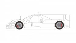 Scaleauto 1/24, Acura ARX-05, Bausatz 'White Kit', SC-7110SP