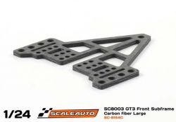 Scaleauto 1/24, Front Subframe Typ 2 (Offset -1mm) Carbon