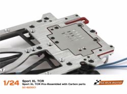 Scaleauto 1/24, Metallchassis (vormontiert) 'Sport XL TCR'