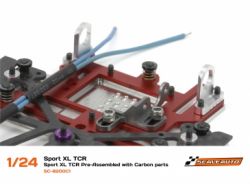 Scaleauto 1/24, Metallchassis (vormontiert) 'Sport XL TCR'