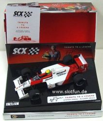 SCX 1/32,  McLaren MP4/6, Tribute to Ayrton Senna