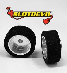 Slotdevil, Alu-Tpfchenfelge, 2 Stk., 14 x  6 mm, mit