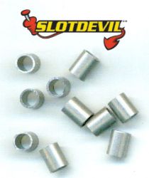 Slotdevil, Achsdistanz 5mm, fr 3mm, Alu, 10 Stk.
