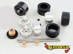 Slotdevil, Tuningkit C33, fr Carrera 1/32 (V.+ H-Achse)