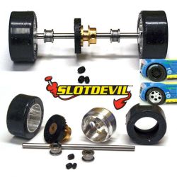 Slotdevil, Tuningkit C39, H-Achse, u.a. fr Carrera 1/32