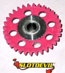 Slotdevil, Spurzahnrad 16.9mm, 32z, pink, 1 Stk.