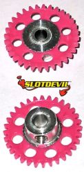 Slotdevil, Spurzahnrad Ø16.9mm, 32z, pink