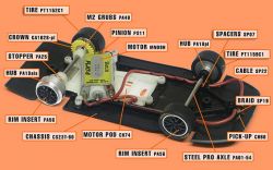 Slot.it 1/32, Porsche 911 GT1 EVO 98, Nr.5, 1998