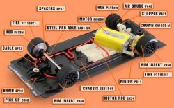 Slot.it 1/32, Lola AM DBR-1-2, weiß, Bausatzmodell, CA31Z1