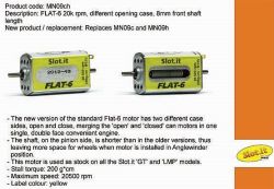 Slot.it, Motor 20.500 U/min (12V), Flat-6, 1 Stk., MN09CH