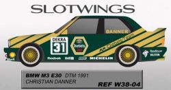 Fly 1/32, BMW M3 E30, Nr.31, 1991, C.Danner