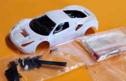 Sideways 1/32, Fantasy Car01 GT3, Bausatz White Kit, CAR08K