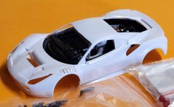 Sideways 1/32, Fantasy Car01 GT3, Bausatz White Kit, CAR08K