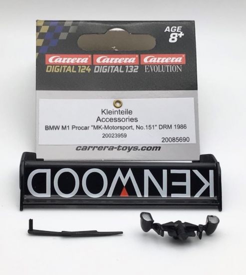 Carrera 1/24, Kleinteile für BMW M1, 85690