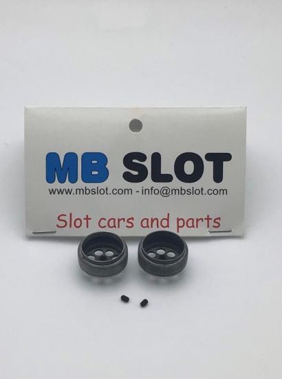 MB-Slot, Alu-Felgen für Fly/GB Trucks (vorne),  2 Stk.