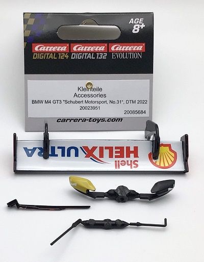 Carrera 1/24, Kleinteile für BMW M4 GT3, 85684