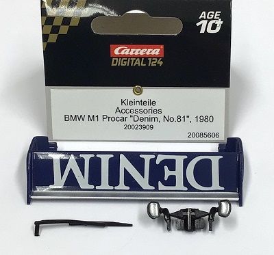 Carrera 1/24, Kleinteile BMW M1 Procar, 85606