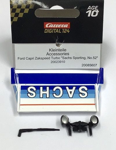 Carrera 1/24, Kleinteile Ford Capri Zakspeed , 85607