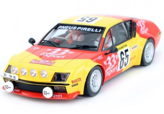 Avant Slot 1/32, Renault A310, Nr.65, Rallye Montecarlo 1986