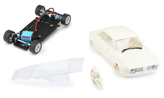 BRM 1/24,Alfa GTA 1300, Bausatz 'White Kit', BRM108A